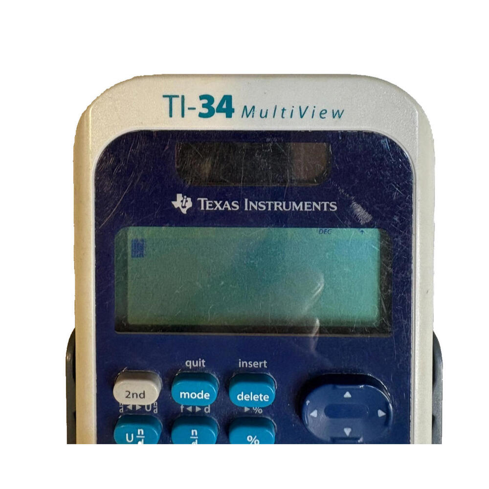 Texas Instruments TI-34 MultiView Scientific Calculator - Works - Picture 2 of 6